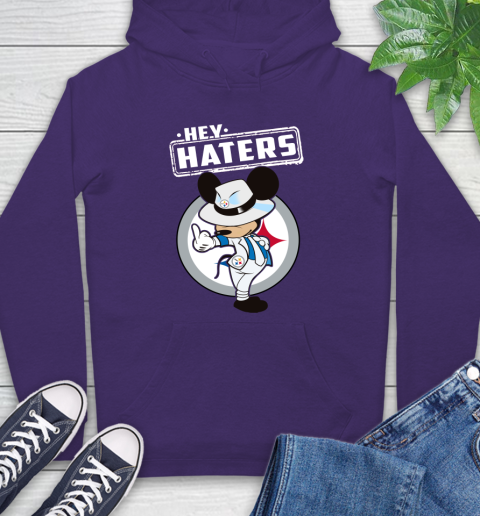NFL Hey Haters Mickey Football Sports Pittsburgh Steelers Hoodie 5