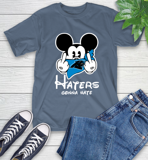 NFL Carolina Panthers Haters Gonna Hate Mickey Mouse Disney Football T Shirt_000 T-Shirt 8
