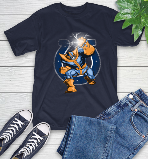 Indianapolis Colts NFL Football Thanos Avengers Infinity War Marvel T-Shirt 3