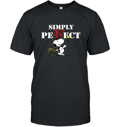 Roger Federer Snoopy Simply Perfect Shirt T-Shirt