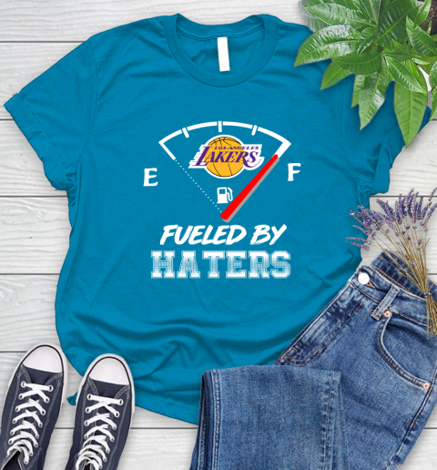 Los Angeles Lakers NBA Basketball Fueled By Haters Sports Women's T-Shirt 10
