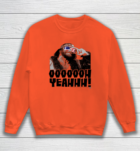 Macho Man WWE Patriotic Sweatshirt 9