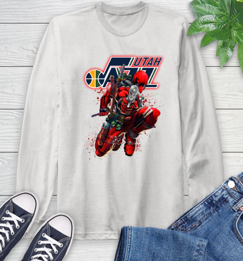 utah jazz long sleeve shirt