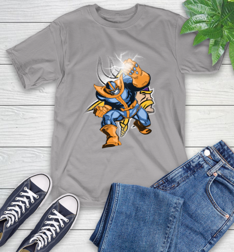 Minnesota Vikings NFL Football Thanos Avengers Infinity War Marvel T-Shirt 6