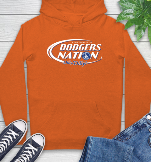 MLB A True Friend Of The Los Angeles Dodgers Dilly Dilly Baseball Sports Hoodie 4