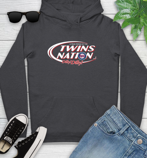 MLB A True Friend Of The Minnesota Twins Dilly Dilly Baseball Sports Youth Hoodie 8