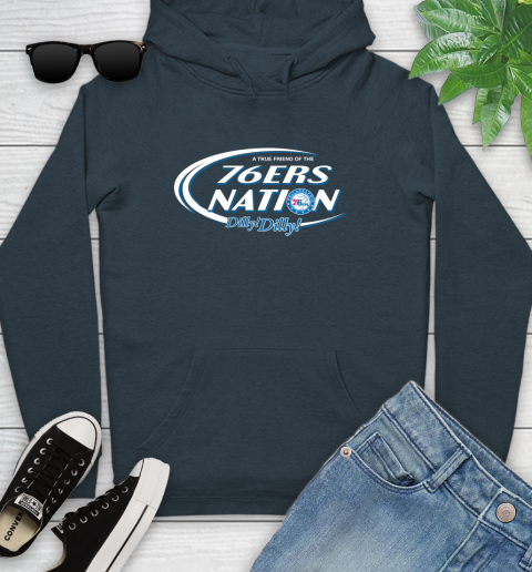 NBA A True Friend Of The Philadelphia 76ers Dilly Dilly Basketball Sports Youth Hoodie 10