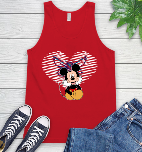 NBA Charlotte Hornets The Heart Mickey Mouse Disney Basketball Tank Top 5