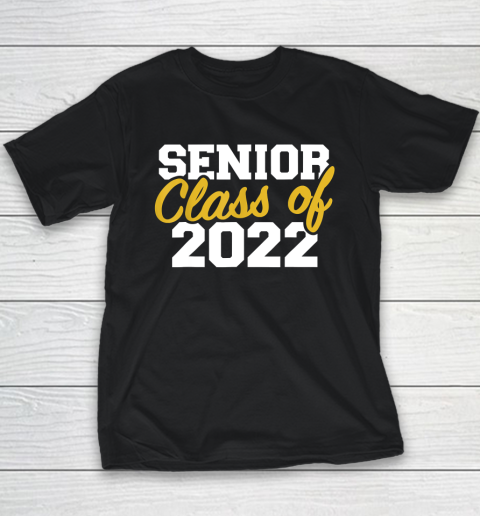 Senior Class Of 2022 Gift Graduation College Retro Youth T-Shirt