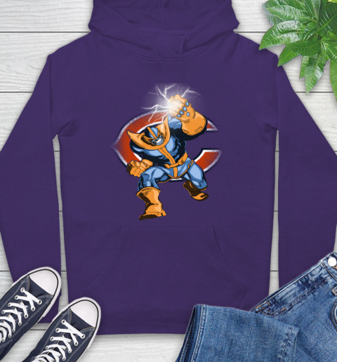 Chicago Bears NFL Football Thanos Avengers Infinity War Marvel Hoodie 5