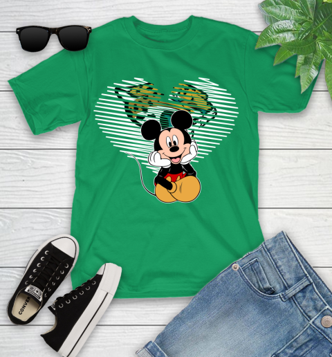 NFL Jacksonville Jaguars The Heart Mickey Mouse Disney Football T Shirt_000 Youth T-Shirt 8