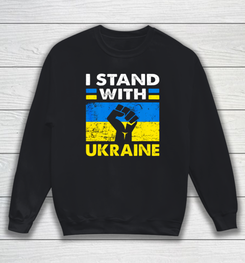 Ukraine Shirt I Stand With Ukraine Ukrainian Lover Support Sweatshirt