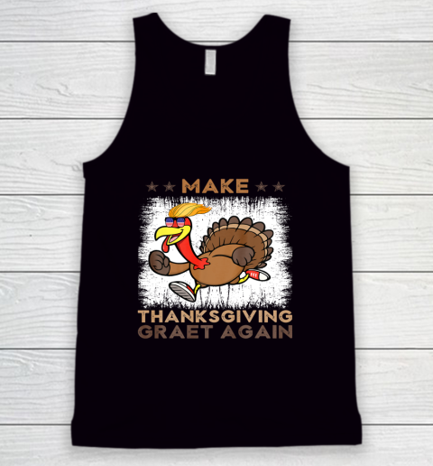 Make Thanksgiving Great Again Trump Holiday Turkey 2024 Tank Top