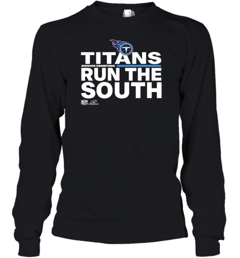 Titans Division Champions Run The South Youth Long Sleeve
