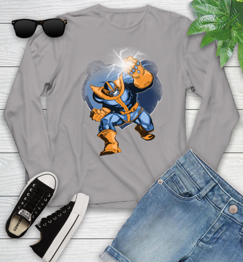 Memphis Grizzlies NBA Basketball Thanos Avengers Infinity War Marvel Youth Long Sleeve 5