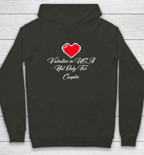 Saint Valentine In USA Not Only For Couples Lovers Hoodie 8