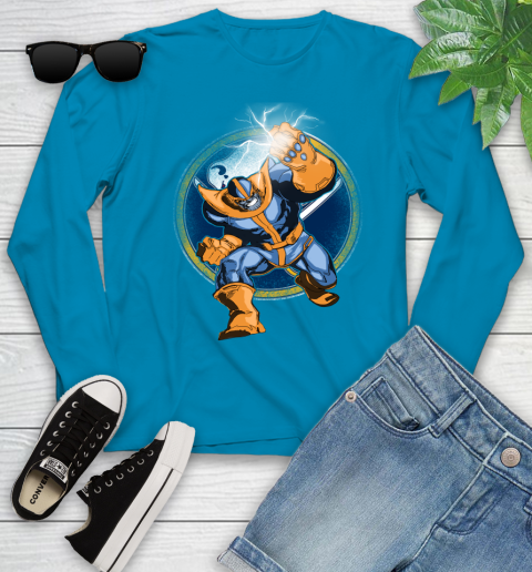 Buffalo Sabres NHL Hockey Thanos Avengers Infinity War Marvel Youth Long Sleeve 8