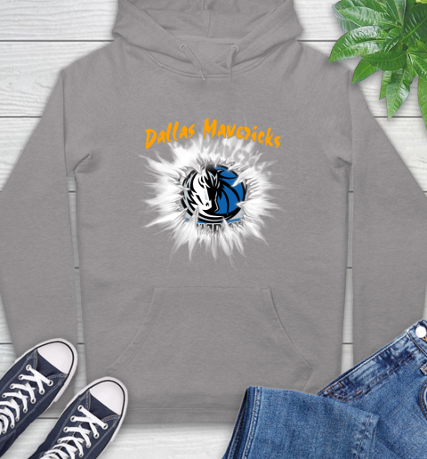Dallas Mavericks NBA Basketball Rip Sports Hoodie 6