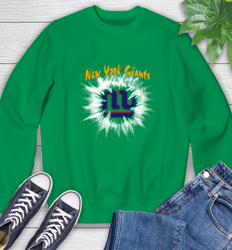 New York Giants NFL Football Adoring Fan Rip Sports Sweatshirt 7