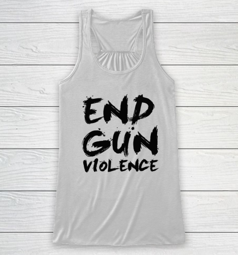 End Gun Violence Racerback Tank