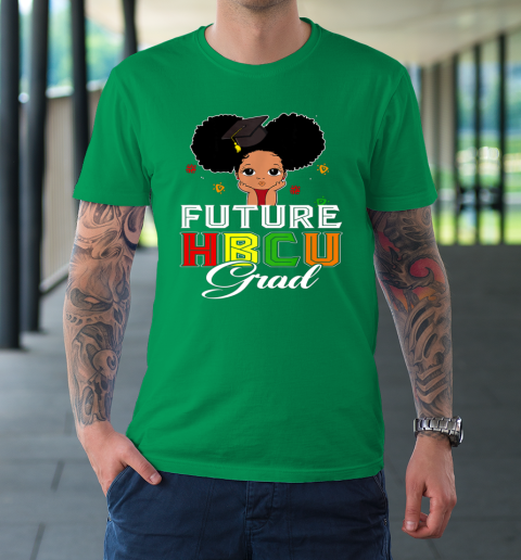 Black Girl Women Shirt Future HBCU Grad Girl Graduation Historically Black College T Shirt Tee For Sports