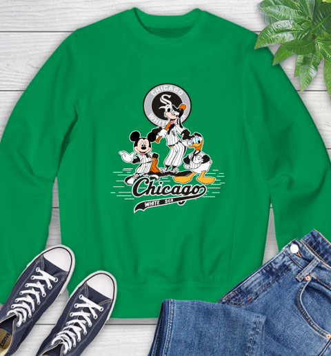 MLB Chicago White Sox Mickey Mouse Donald Duck Goofy Baseball T Shirt Sweatshirt 7