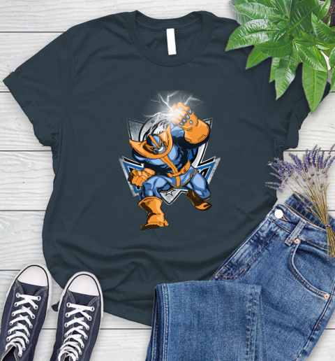 Dallas Mavericks NBA Basketball Thanos Avengers Infinity War Marvel Women's T-Shirt 11