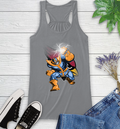 Arizona Cardinals NFL Football Thanos Avengers Infinity War Marvel Racerback Tank 4