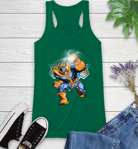 New York Knicks NBA Basketball Thanos Avengers Infinity War Marvel Racerback Tank 6