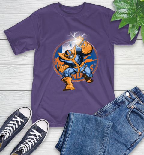 New York Islanders NHL Hockey Thanos Avengers Infinity War Marvel T-Shirt 5