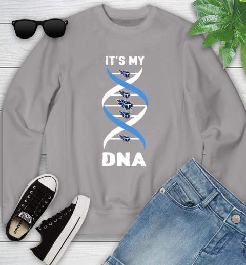 Tennessee Titans NFL Football It's My DNA Sports Youth Sweatshirt 3