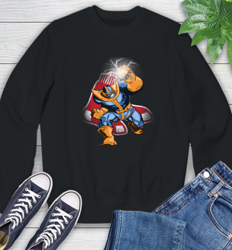 Boston Red Sox MLB Baseball Thanos Avengers Infinity War Marvel Sweatshirt