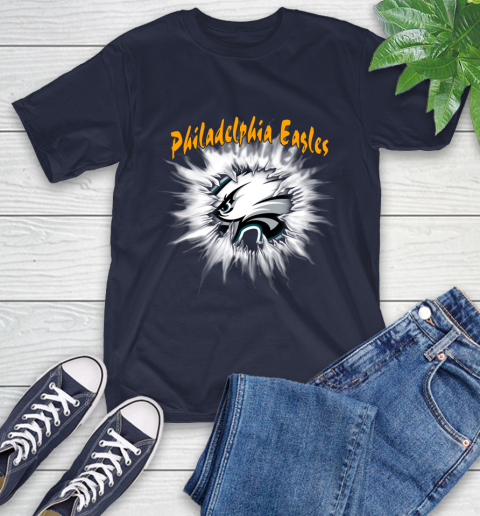 Philadelphia Eagles NFL Football Adoring Fan Rip Sports T-Shirt 3