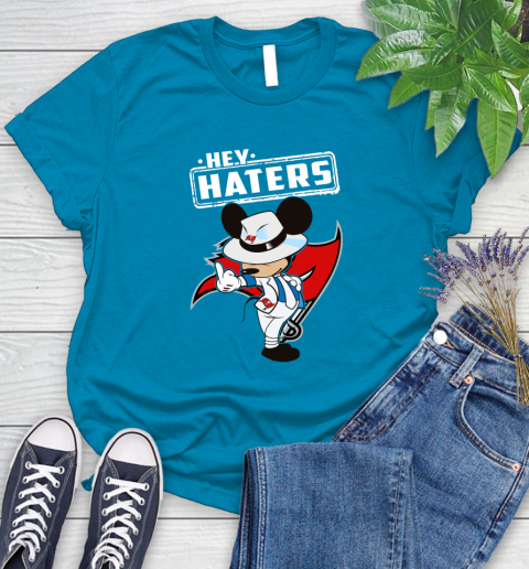 NFL Hey Haters Mickey Football Sports Tampa Bay Buccaneers Women's T-Shirt 10