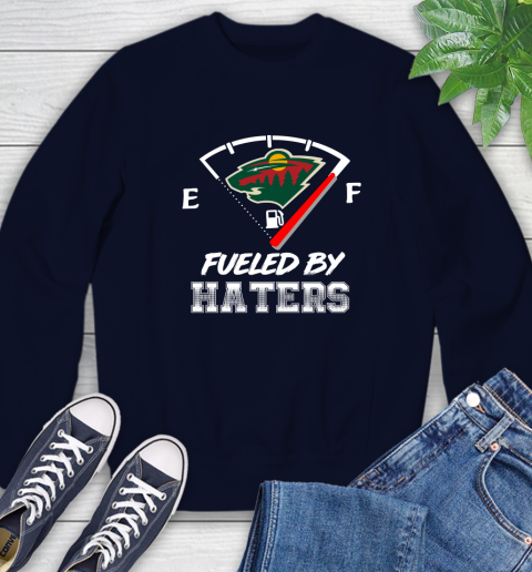 Minnesota Wild NHL Hockey Fueled By Haters Sports Sweatshirt 2