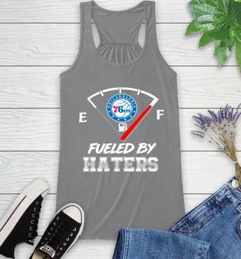 Philadelphia 76ers NBA Basketball Fueled By Haters Sports Racerback Tank 4