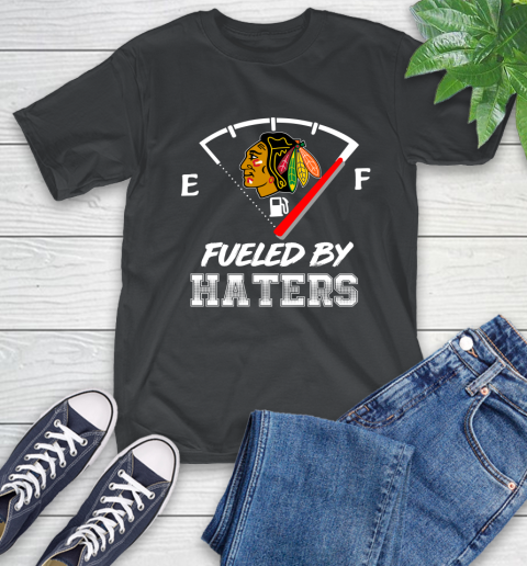 Chicago Blackhawks NHL Hockey Fueled By Haters Sports T-Shirt