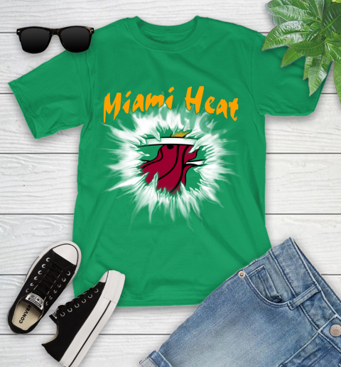 Miami Heat NBA Basketball Rip Sports Youth T-Shirt 8