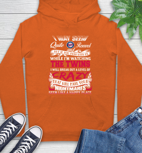 Minnesota Twins MLB Baseball Don't Mess With Me While I'm Watching My Team Hoodie 4