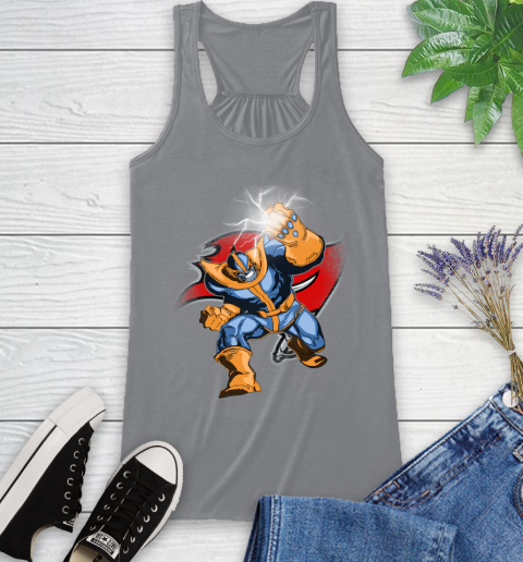 Tampa Bay Buccaneers NFL Football Thanos Avengers Infinity War Marvel Racerback Tank 4
