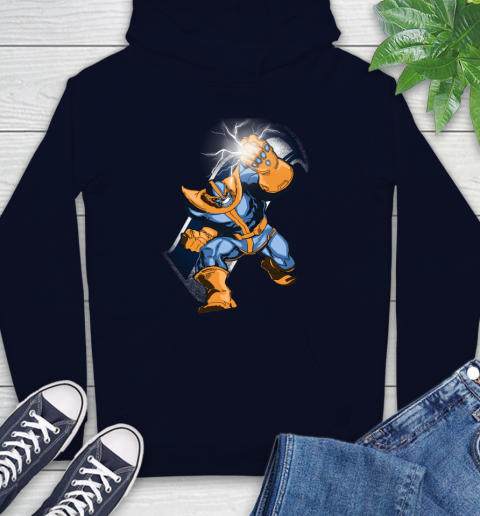 Seattle Seahawks NFL Football Thanos Avengers Infinity War Marvel Hoodie 3