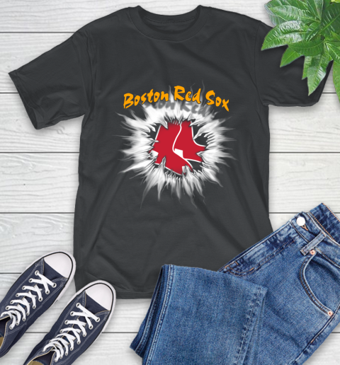 Boston Red Sox MLB Baseball Adoring Fan Rip Sports T-Shirt