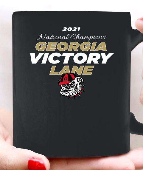Uga National Championship Georgia Bulldogs Victory Lane 2022 Ceramic Mug 11oz 2
