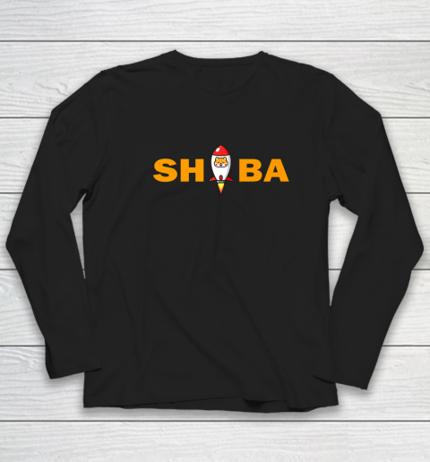 Shiba Inu Coin The Millionaire Loading Shib Coin To the Moon Long Sleeve T-Shirt 1