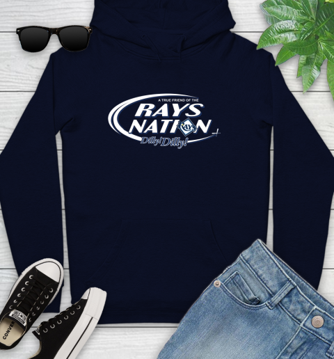 MLB A True Friend Of The Tampa Bay Rays Dilly Dilly Baseball Sports Youth Hoodie 3