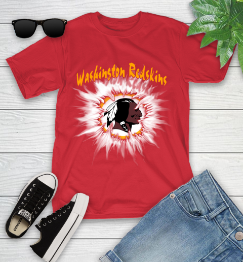 Washington Redskins NFL Football Adoring Fan Rip Sports Youth T-Shirt 13