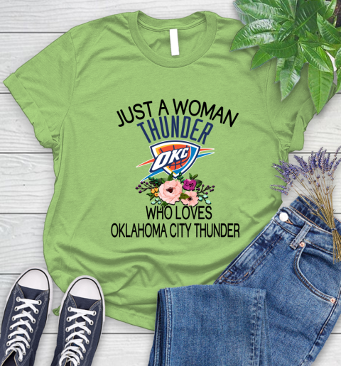 okc thunder women's t shirts