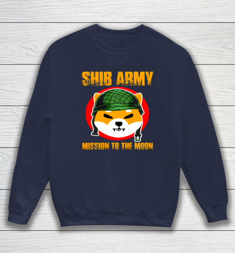 Shiba Army Shiba Inu Coin Crypto Token Cryptocurrency Wallet Sweatshirt 8