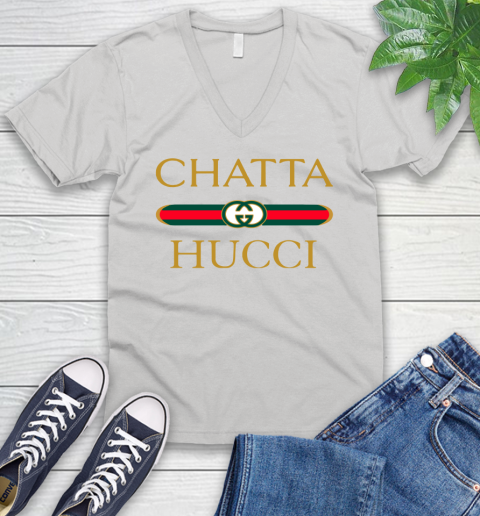 Chatta Hucci Gucci V-Neck T-Shirt