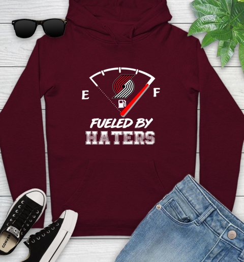 Portland Trail Blazers NBA Basketball Fueled By Haters Sports Youth Hoodie 7